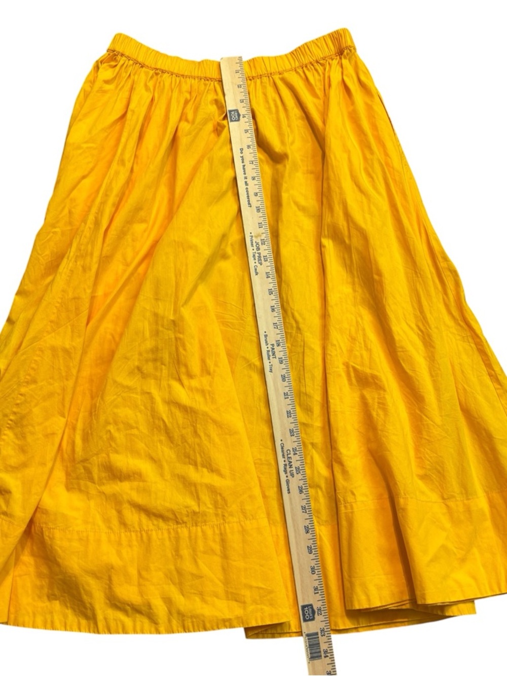 Free people 100% cotton midi skirt women’s size L. - Picture 6 of 6